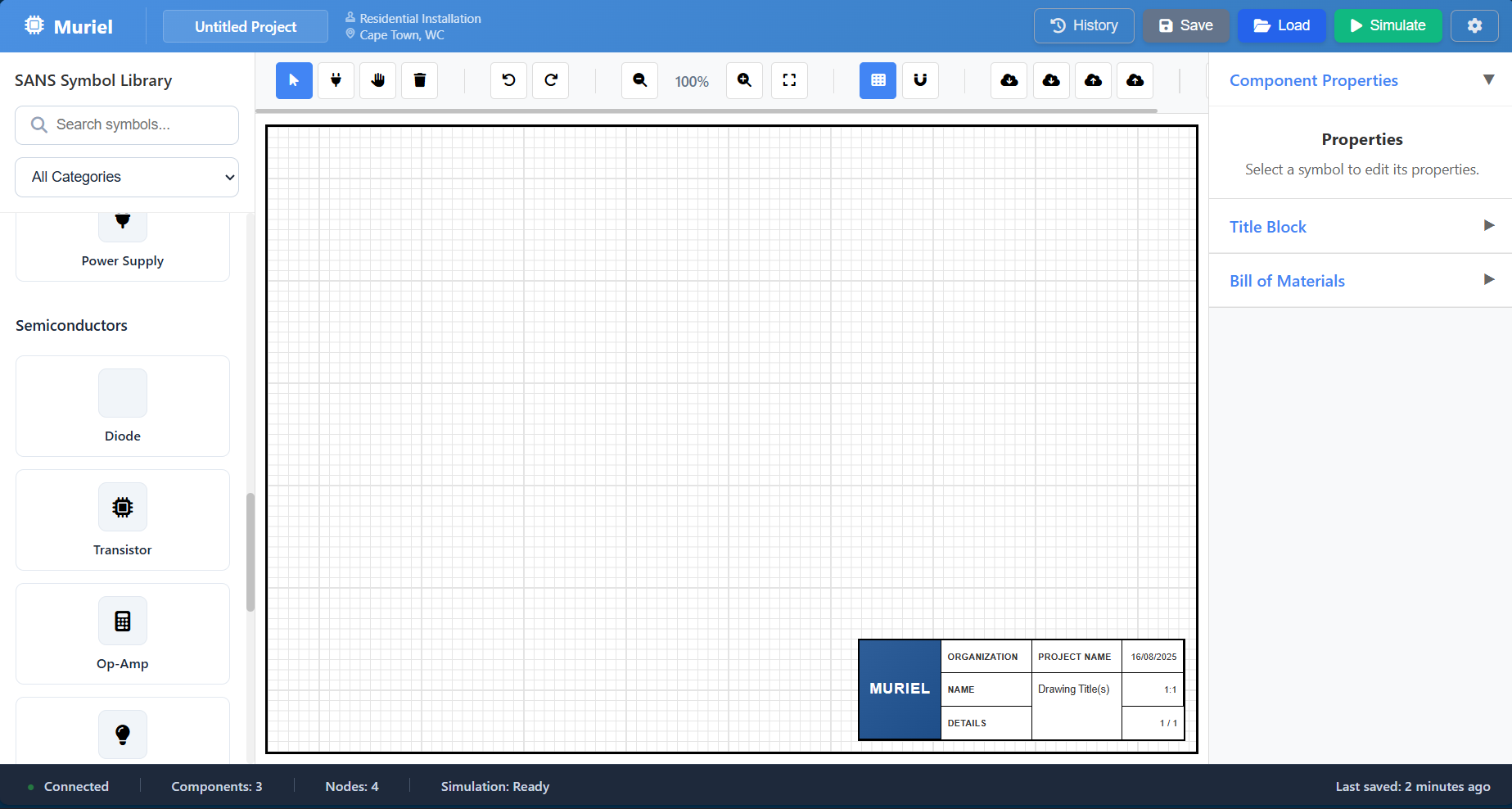 Muriel Schematics Prototype Project